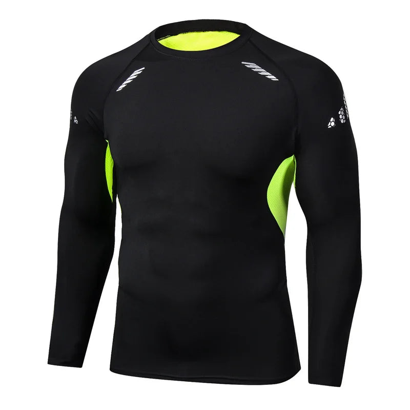 Men's Compression Fitness Shirt: Quick DryTight Training Shirt