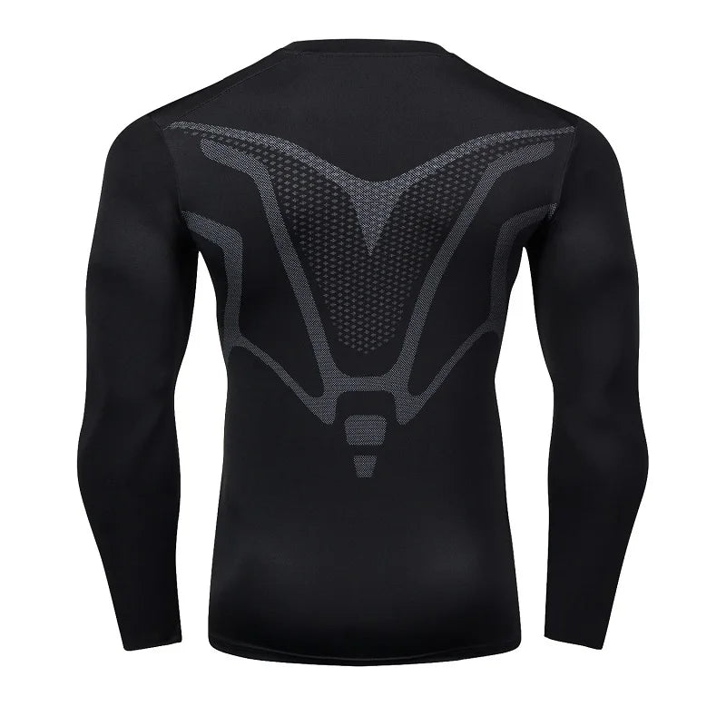 Men's Compression Fitness Shirt: Quick DryTight Training Shirt