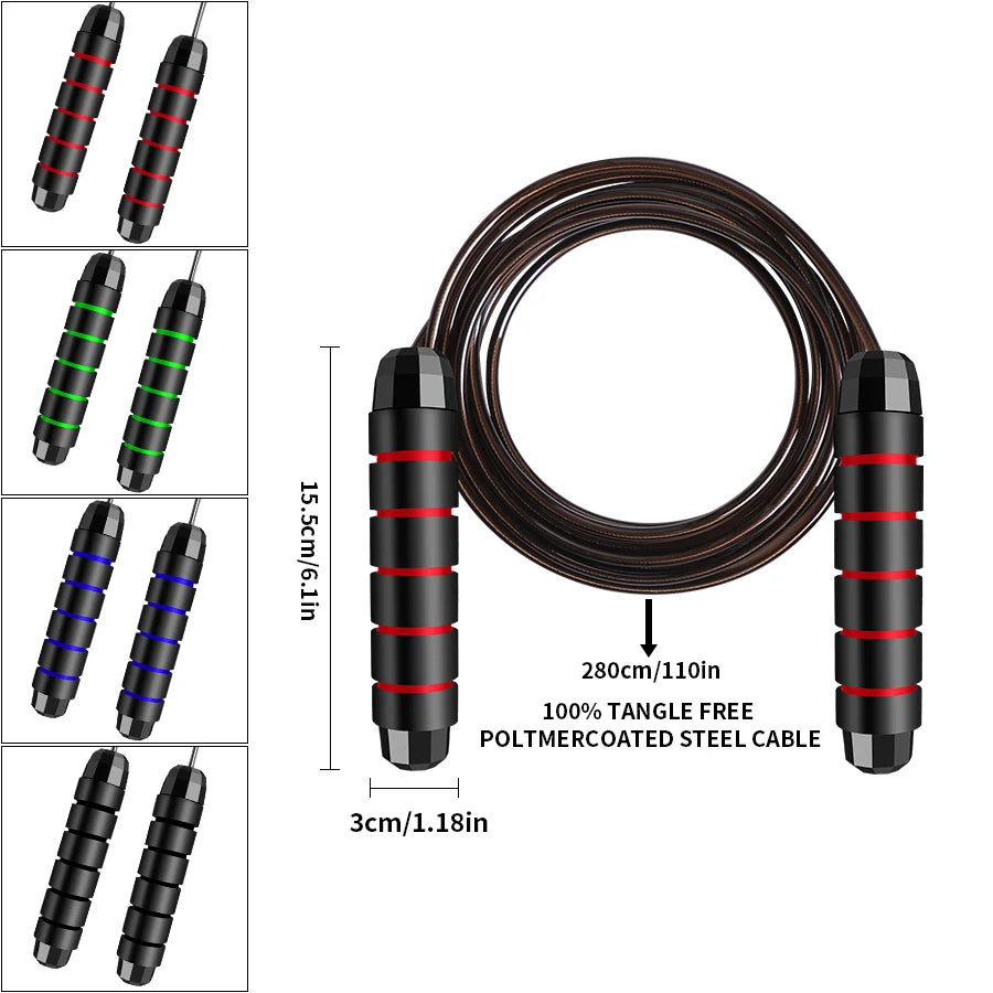 Jump Rope: Steel Wire speed Rope