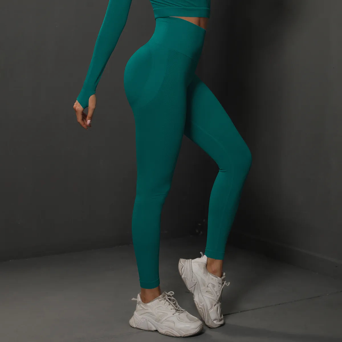 Womens Gym Leggings: Seamless and high-waisted