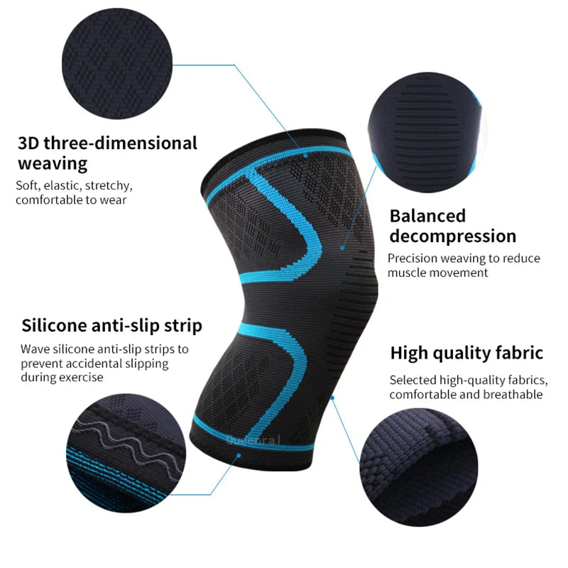 Knee compression sleeve: For fitness, Knee Pain, Arthritis Pain Relief