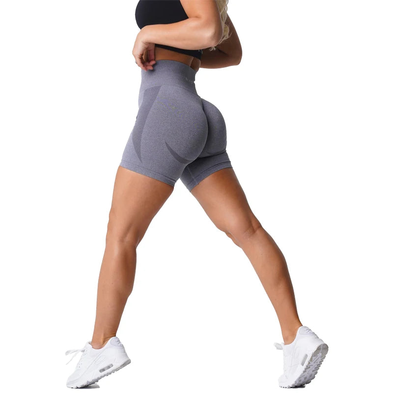 Womens workout Shorts: NVGTN Skin tight Push Up Booty Shorts for Fitness, Sports, and Gym