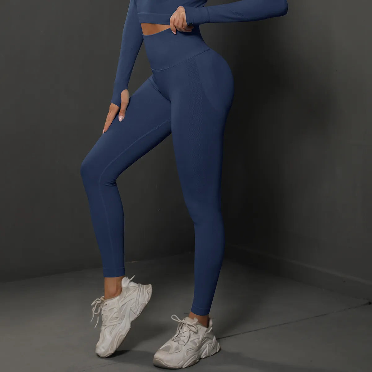 Womens Gym Leggings: Seamless and high-waisted