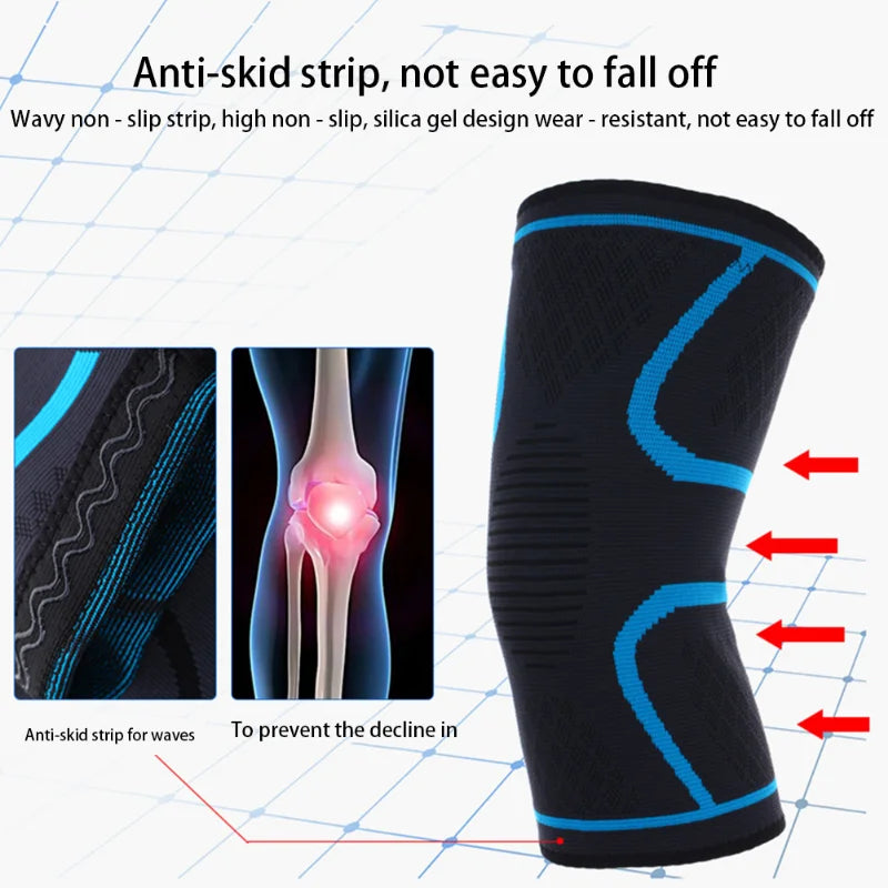 Knee compression sleeve: For fitness, Knee Pain, Arthritis Pain Relief