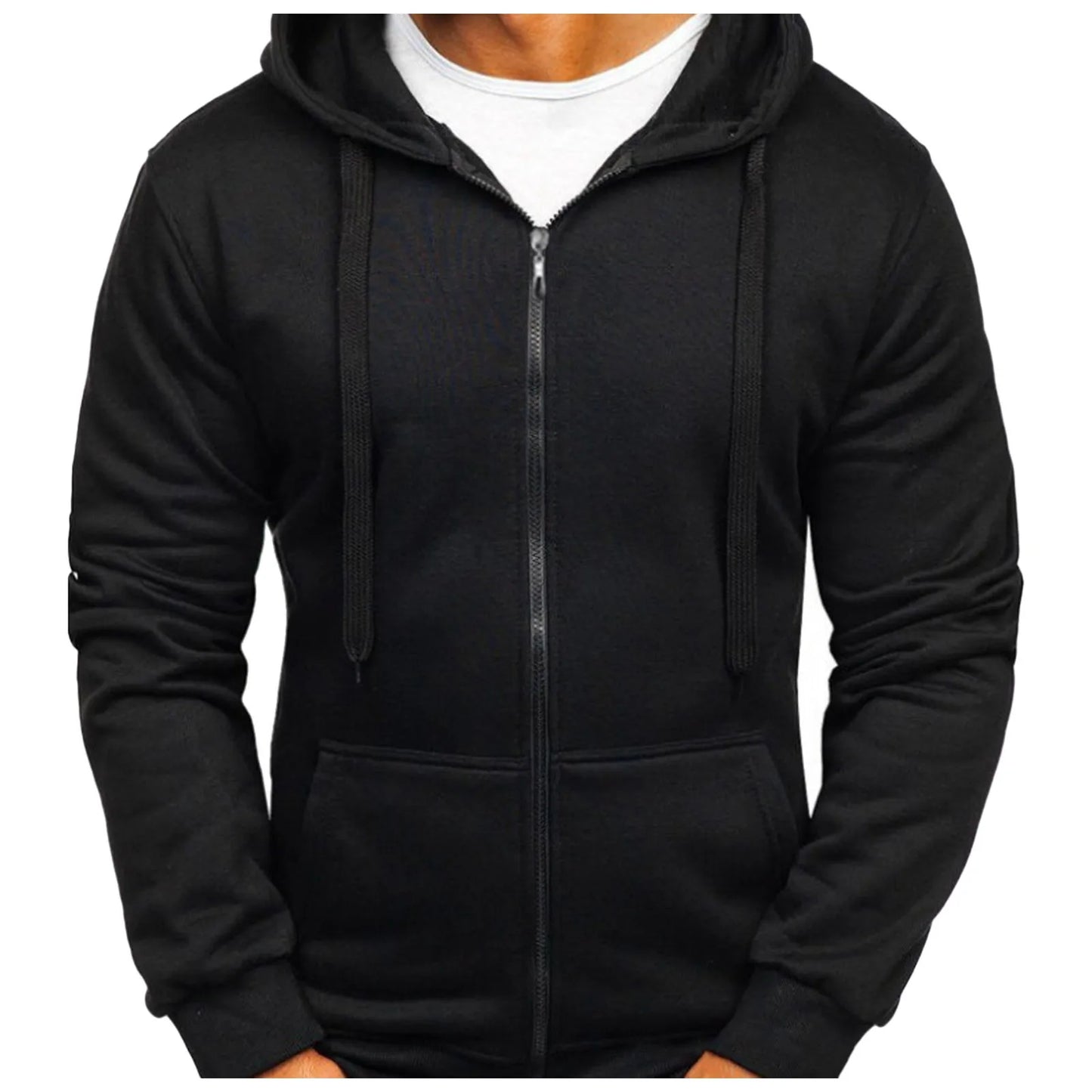 Men's Zip Up light weight Hoodie