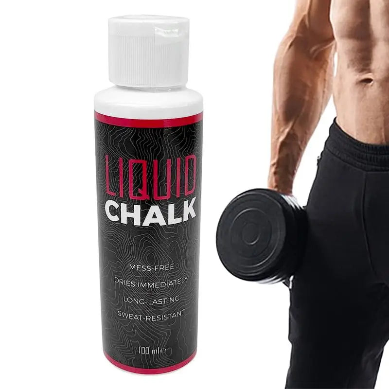 Liquid Lifting chalk 50/100ml: Magnesium Powder, Anti Slip Cream for power Lifting, and  Climbing.