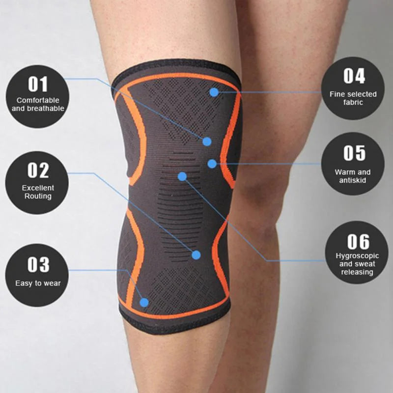 Knee compression sleeve: For fitness, Knee Pain, Arthritis Pain Relief