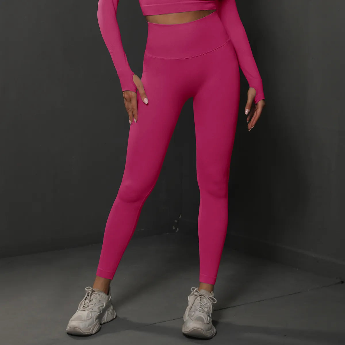 Womens Gym Leggings: Seamless and high-waisted