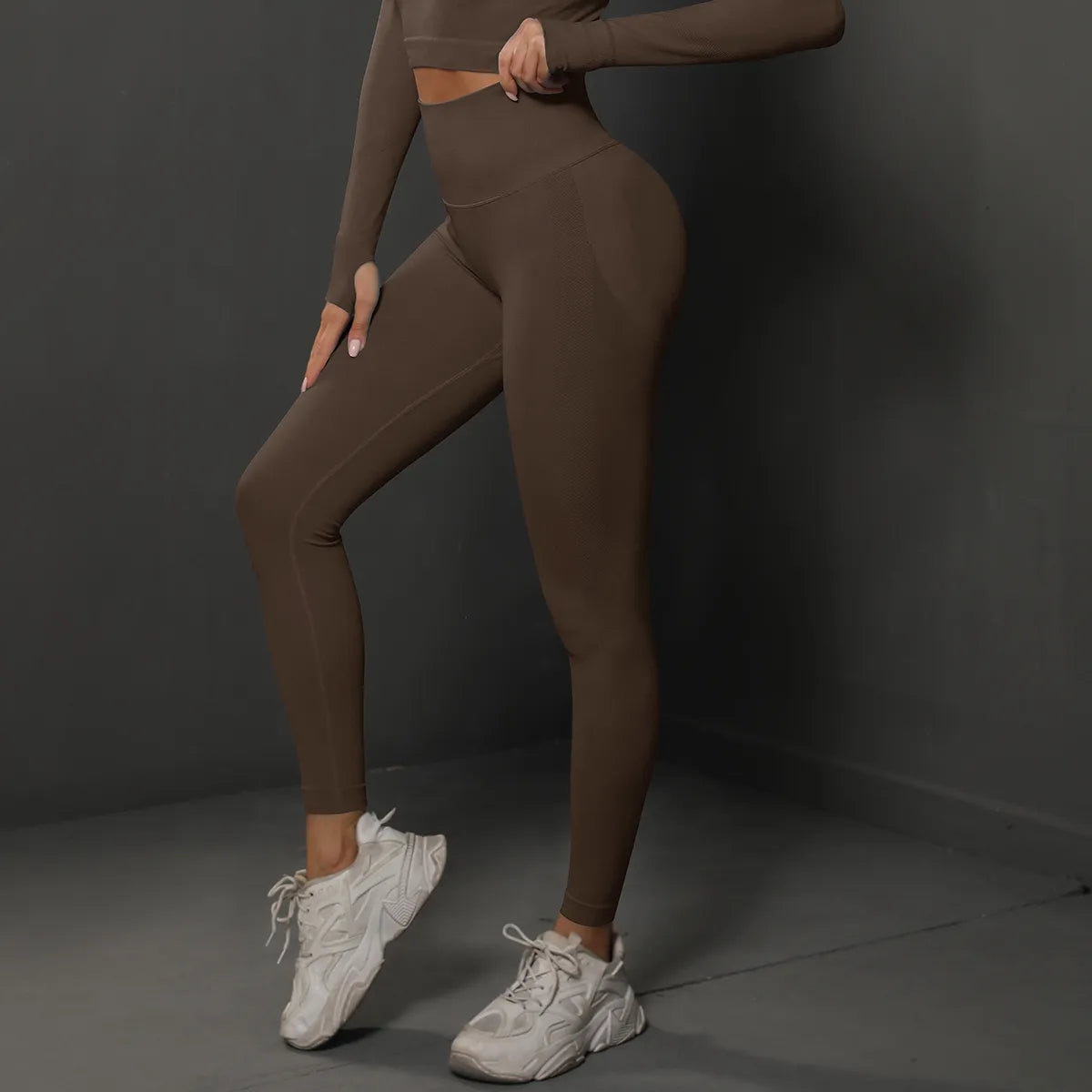 Womens Gym Leggings: Seamless and high-waisted