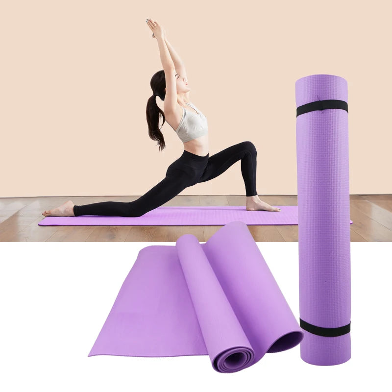 EVA Yoga Mats: Anti slip thick 4MM For Exercise Yoga And Pilates